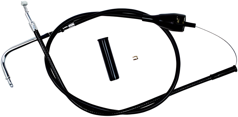 Motion Pro Black Vinyl Idle Cable — Harley-Davidson Road King Classic, Road King, Electra Glide (2002-2007)