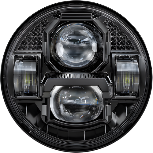 Pathfinder Rugged ultra view headlight - Black