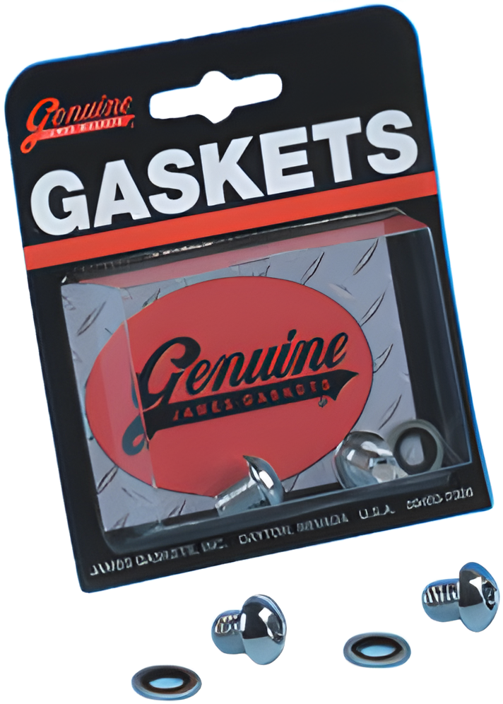 James Gaskets Shovelhead Gasket Kit - Drain Screw Fork FLH Sftl Ex. Deuce KIT 4… — Harley-Davidson (1993-2017)