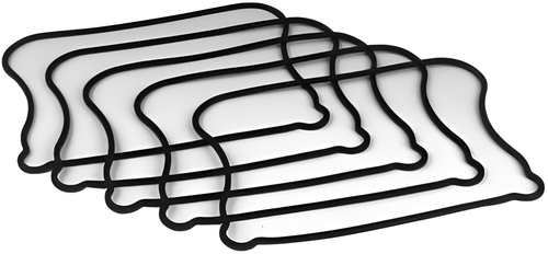 James Gaskets Evo Sportster Rocker Box Assembly Gasket - Cover Lowr Rubr 883 12… — Harley-Davidson (1984-1999)
