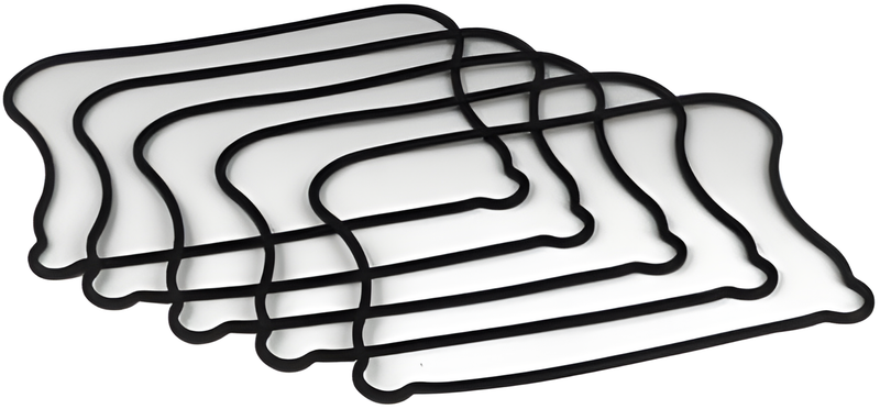James Gaskets Evo Sportster Rocker Box Assembly Gasket - Cover Lowr Rubr 883 12… — Harley-Davidson (1984-1999)