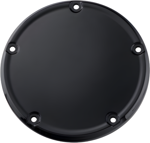 Harddrive Derby Cover - Matte BLK M8 Softail — Harley-Davidson Softail Fat Boy 114, Softail Heritage Classic 114, Softail Low Rider S (2018-2025)