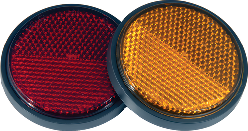 Chris Products Reflector - Adhesive Mount Amber