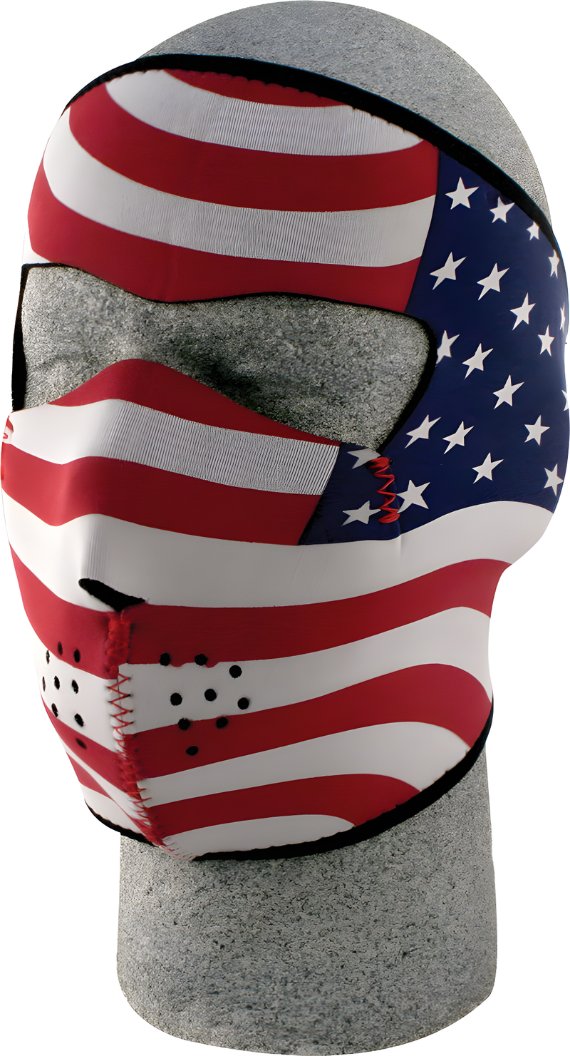 Zan Full Face Mask - Stars & Stripes