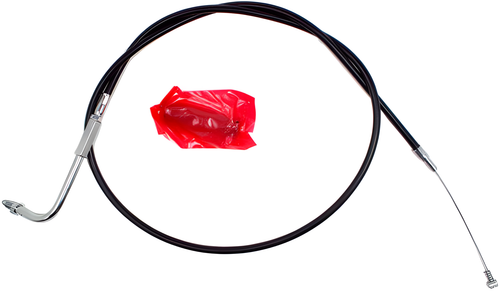 Motion Pro Black Vinyl Idle Cable — Harley-Davidson Softail Heritage Classic, Softail Fat Boy, Low Rider Custom (1990-1995)