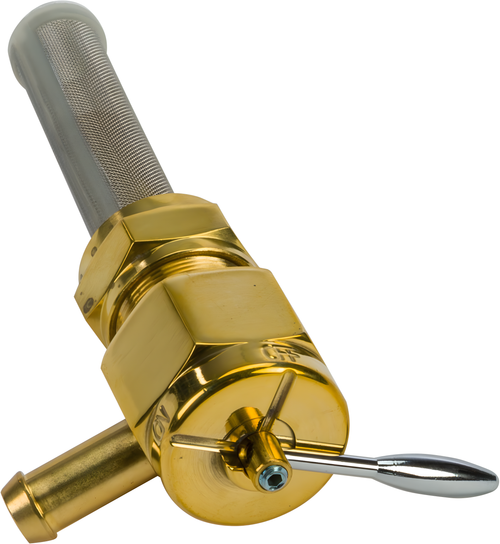 Harddrive Brass Petcock - HEX Left Side Position