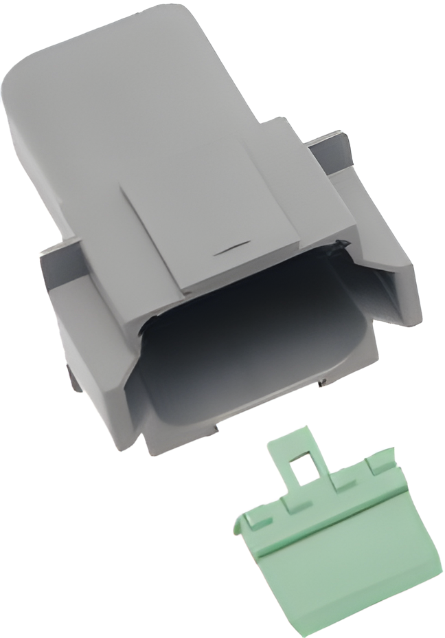 NAMZ Custom Cycle Deutsch DT Receptacle and Wedgelock - Rcptcl & Wdglck Hd# 721…