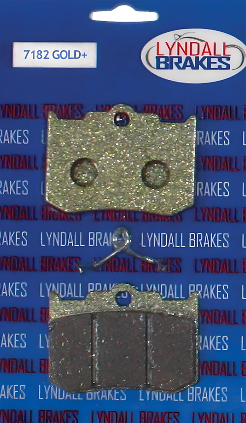Lyndall Brakes Gold Plus Brake Pads - PAD G+ PM 4pst — Indian Motorcycle Chief, Scout, Spirit (1999-2003)