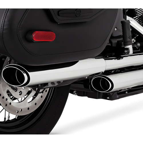 Vance and Hines Twin Slash Slip-Ons — 2018-2022 Harley-Davidson Softail Heritage