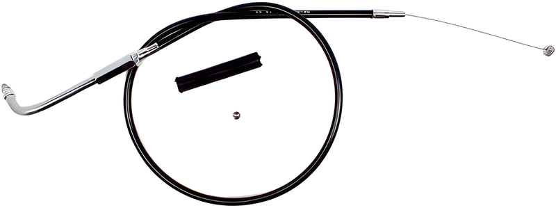 Motion Pro Black Vinyl Throttle Cable — Harley-Davidson Softail Heritage Classic, Softail Fat Boy, Softail Night Train (1996-2016)