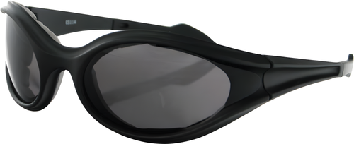Bobster Foamerz Sunglasses - Black W/Smoke Lens