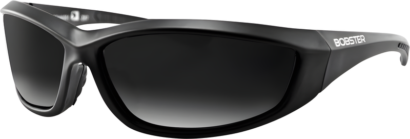 Bobster Charger Sunglasses - Black W/Smoke Lens