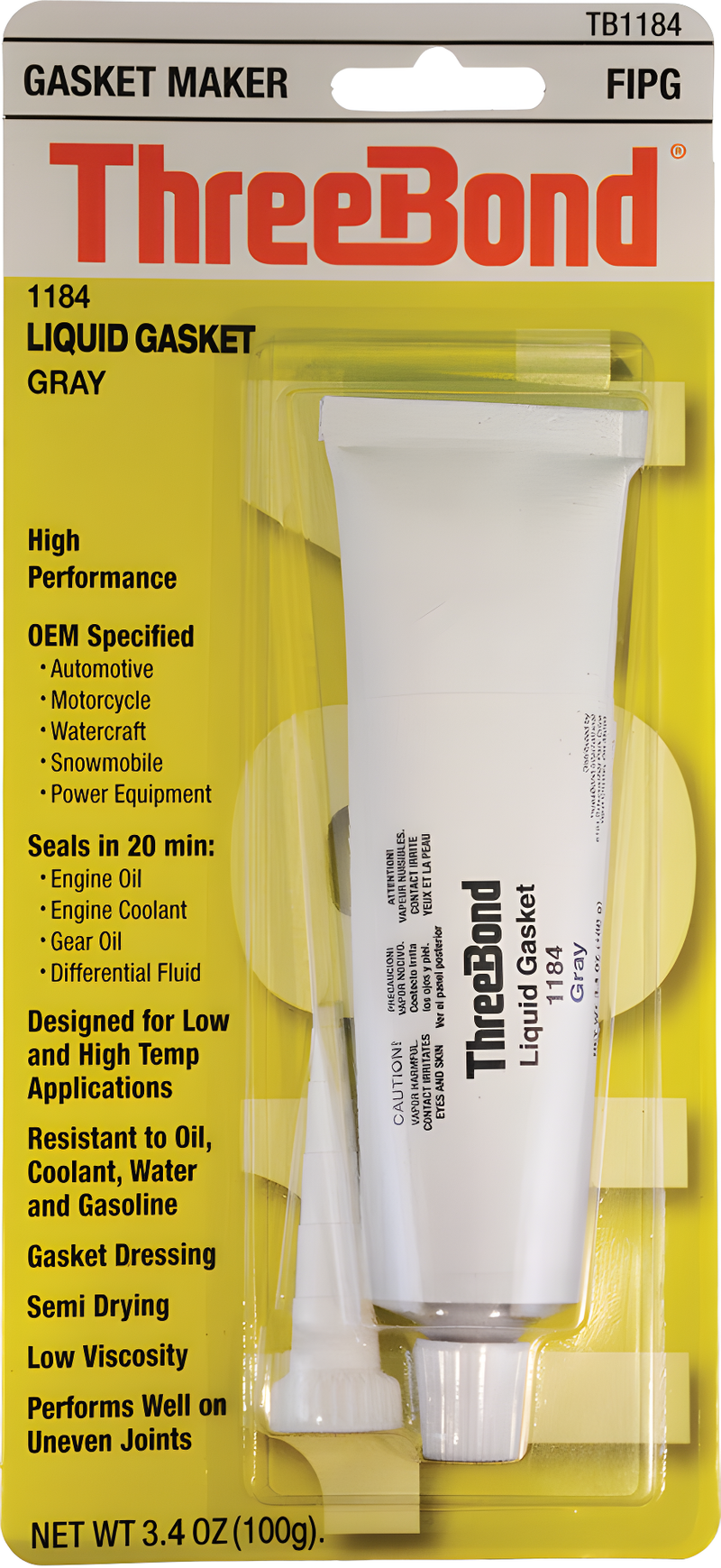 Threebond Liquid Gasket 1184 - 3.5oz