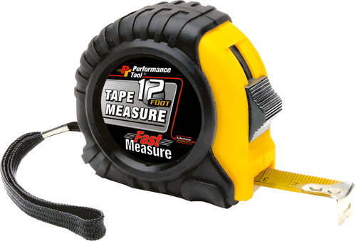 Performance Tool Tape Measure - 12' Tape Measure