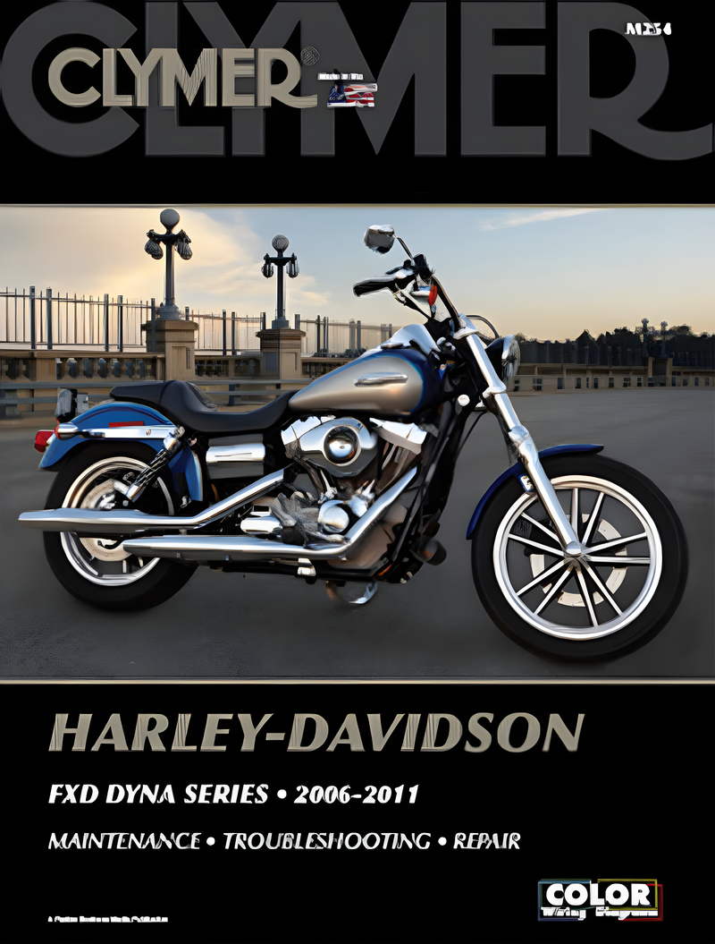 Clymer Repair Manual - H-D Dyna — Harley-Davidson Dyna Wide Glide, Dyna Low Rider, Dyna Super Glide (1983-2020)