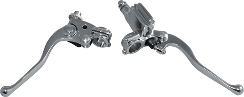 Harddrive Universal Old School Hand Controls - Handcontrols Chrome
