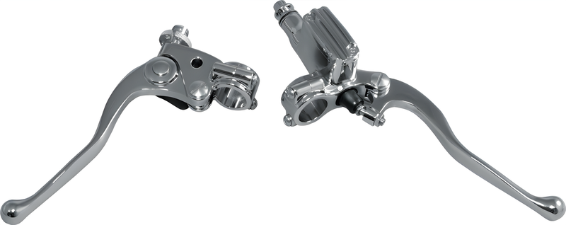 Harddrive Universal Old School Hand Controls - Handcontrols Chrome