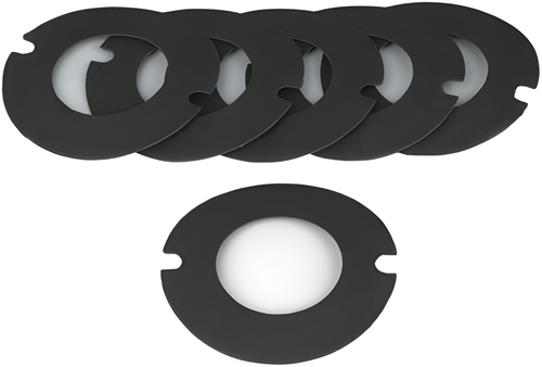 James Gaskets Motor Case Gasket - Generator Mounting Late 10/PK 30143-58 — Harley-Davidson (1972-1983)
