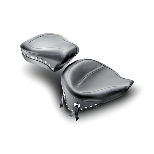 Mustang Motorcycle Passenger Studs — 2000-2015 Harley-Davidson Touring