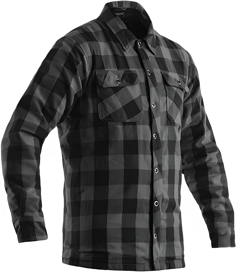 RST Kevlar Lumberjack CE Shirts - Shirt Grey Check Textile LG
