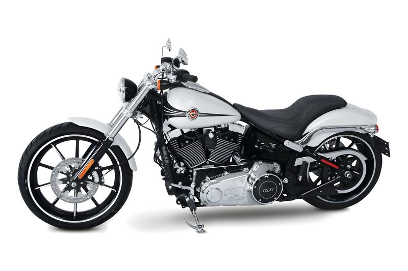 Mustang Motorcycle 1 Piece Tuck & Roll — 2013-2017 Harley-Davidson Softail Breakout