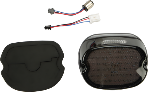 Harddrive Low Profile LED Taillight - Smoke