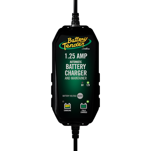 Battery Tender 1.25 Amp Selectable Battery Charger - 6/12 Volt