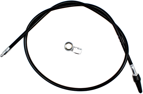 Motion Pro Black Vinyl Speedo Cable — Harley-Davidson Super Glide, Low Rider Custom, Sturgis (1980-1999)