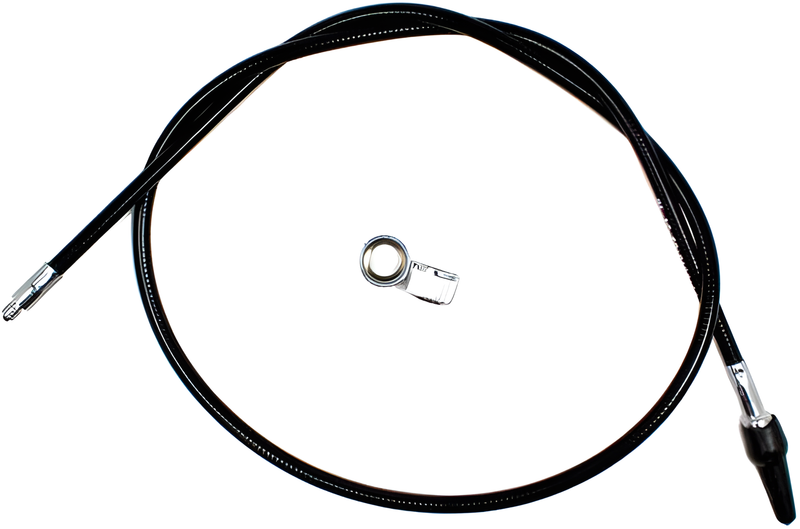 Motion Pro Black Vinyl Speedo Cable — Harley-Davidson Super Glide, Low Rider Custom, Sturgis (1980-1999)