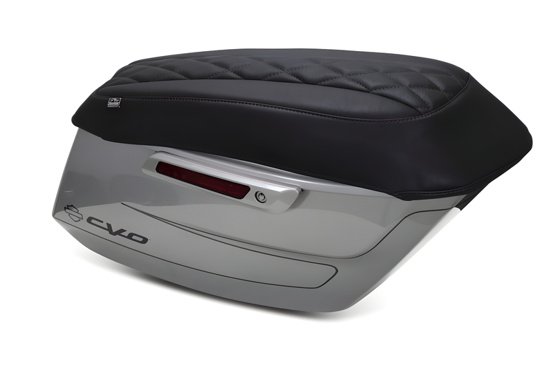 Mustang Motorcycle Saddlebag Lid Covers — 2023-2025 Harley-Davidson Road Glide
