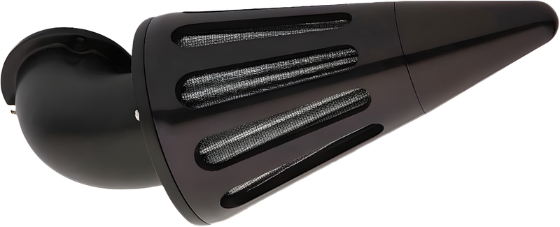 Harddrive Ram-Air Air Cleaner - Filter Coned Black 4.5