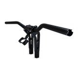Performance Machine Digital Gauge Relocation Kit Black Ops - Harley Softail