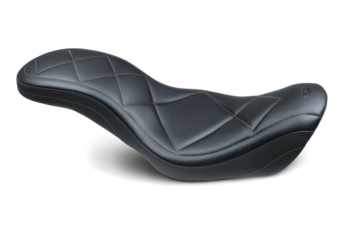 Mustang Motorcycle 1 Piece Carbon — 2014-2017 Harley-Davidson