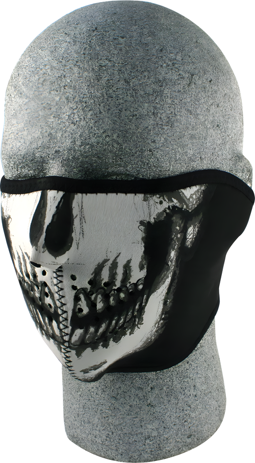 Zan Half Face Mask - Skull