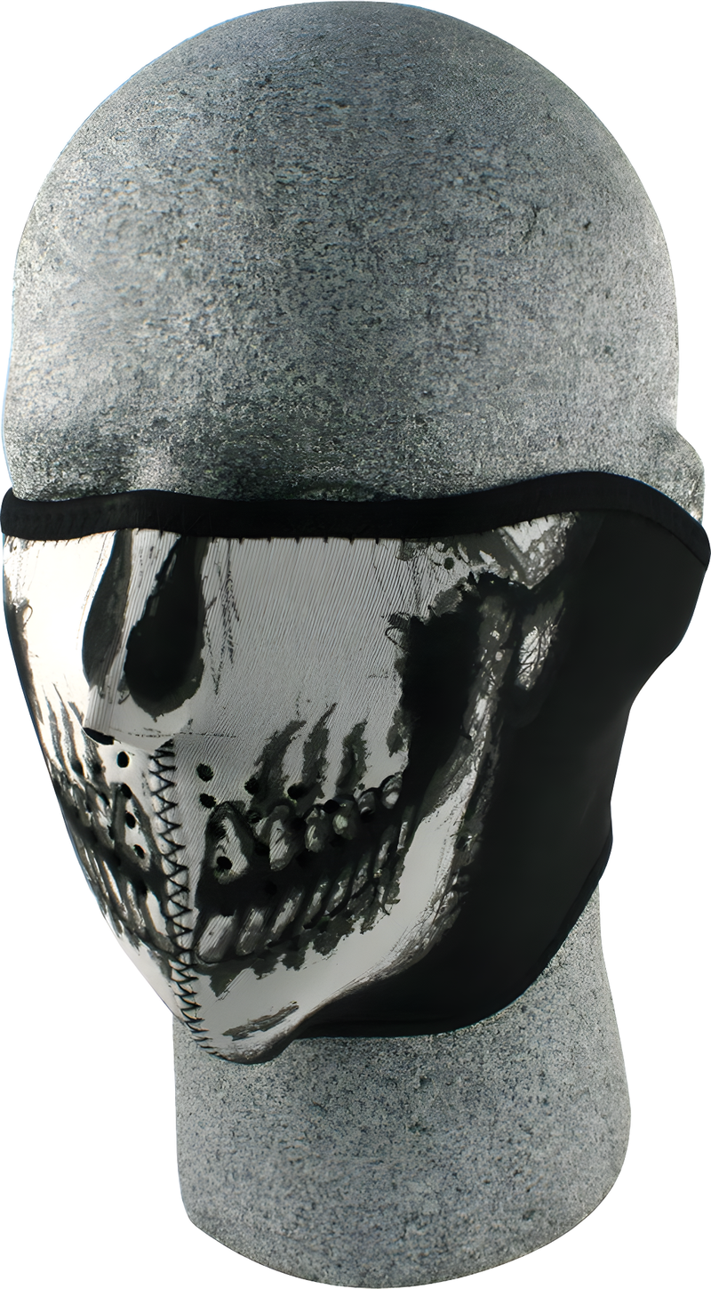 Zan Half Face Mask - Skull