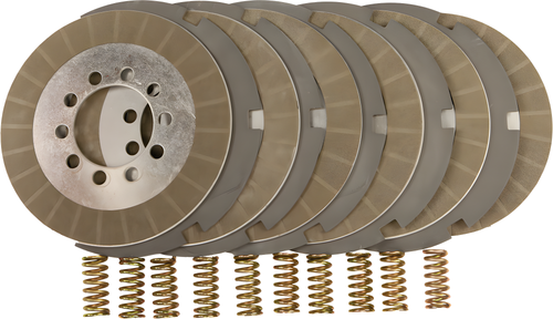 Energy One Performance Clutch Kit - Extr PLT BT 4spd Frictions Plates AND Sprin… — Harley-Davidson Electra Glide, Super Glide, Low Rider (1970-1984)