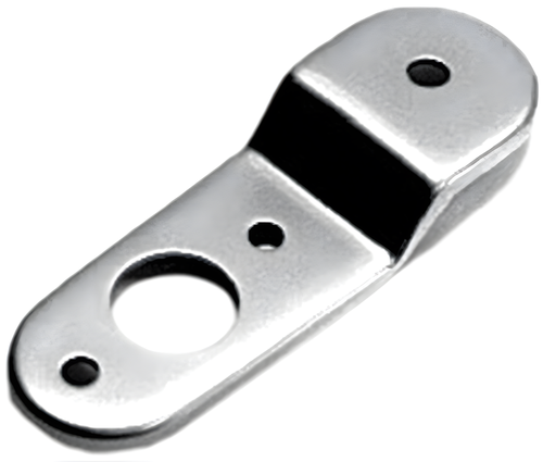 Harddrive Horn Mounting Bracket - Chrome 1991-2017 BIG Twins — Harley-Davidson (1991-2017)