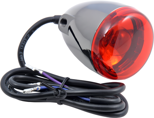 Chris Products Turn Signal Assembly - Black Nicke RED Lens