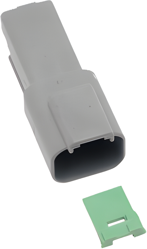 NAMZ Custom Cycle Deutsch DT Receptacle and Wedgelock - Rcptcl & Wdglck Hd# 721…
