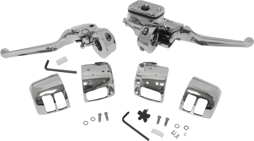 Harddrive Handlebar Controls - H/BAR Cntrls 9/16 M/CYL W/O Switches Chrome 1996… — Harley-Davidson (1996-2006)