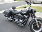 Mustang Motorcycle Solo with Driver Backrest Original — 2006-2017 Harley-Davidson Touring
