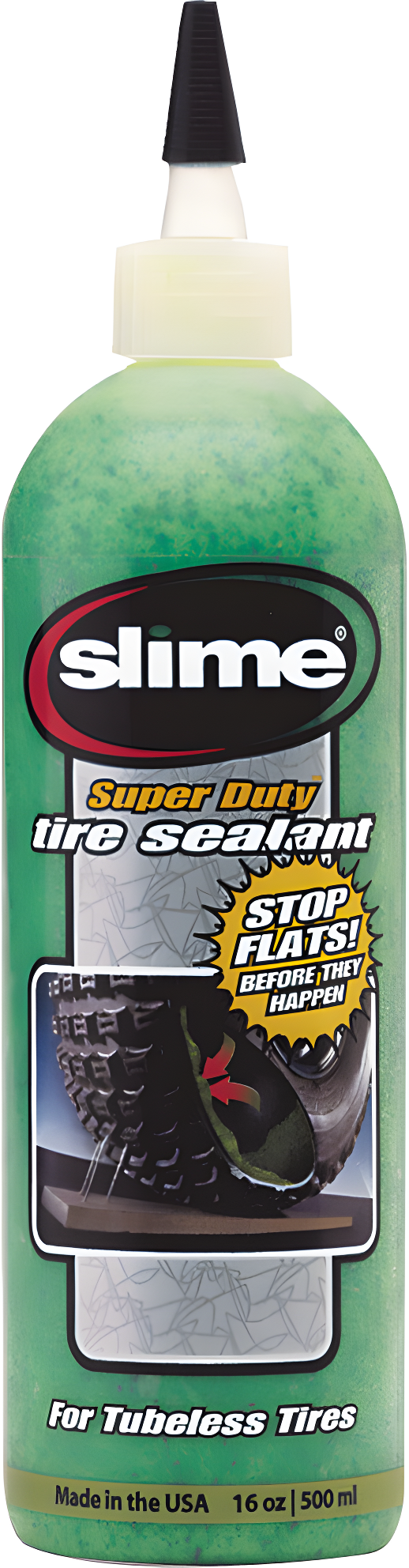 Slime Tire Sealant Super Duty Formula - 16 Oz.