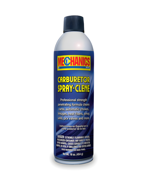 Mechanics Carburetor Cleaner - Spray Cleaner 16oz