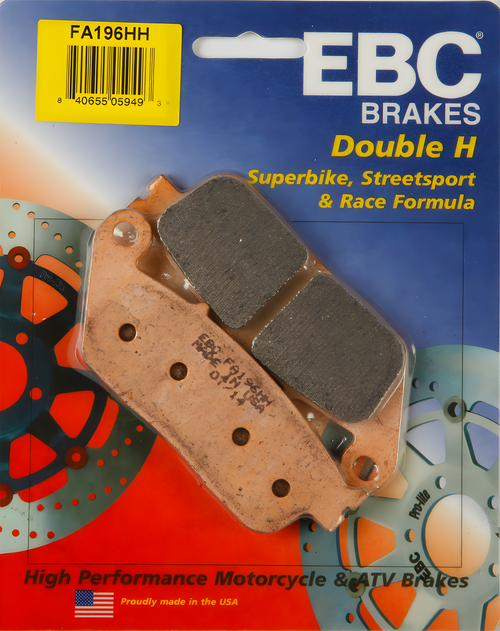 EBC Standard Brake Pads — Indian Motorcycle Chief Classic, Chief Vintage, Chieftain (2014-2019)