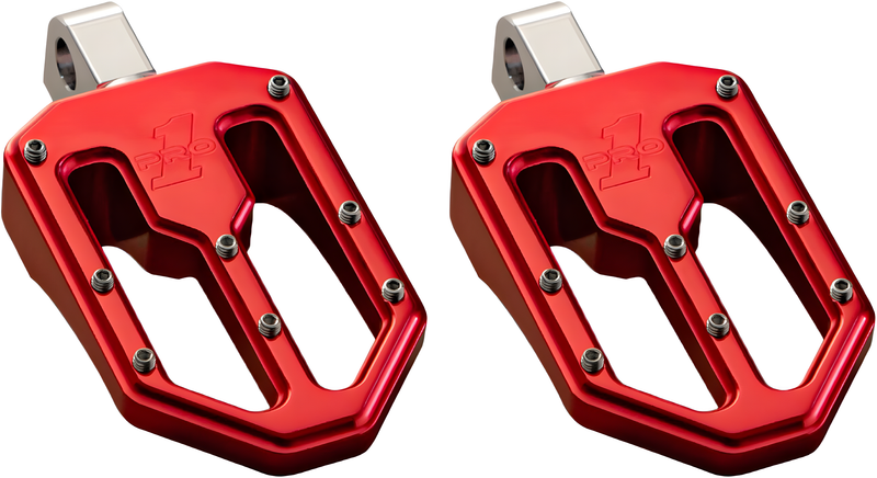 Pro One Pro Peg Moto Style - V1 RED Anaodize