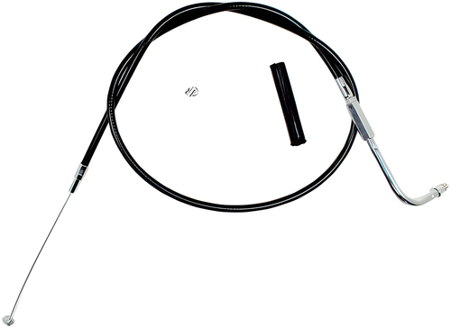 Motion Pro Black Vinyl Throttle Cable — Harley-Davidson Dyna Wide Glide, Dyna Super Glide, Dyna Low Rider (1996-2016)