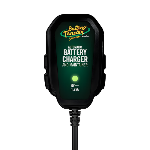 Battery Tender High Efficiency Battery Charger - 1.25 AMP 6v Charger