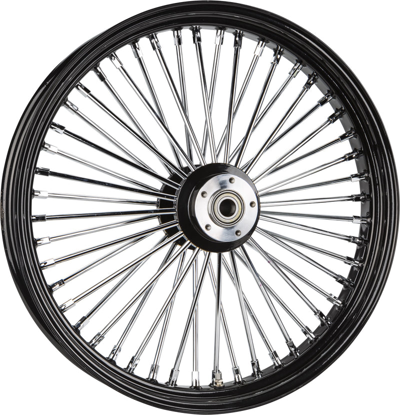 Harddrive Front Spoke Wheels - 48-SPK DD Black 23x3.5 FLT-HUB 25m AXL 00 LTR — Harley-Davidson (1955-2026)