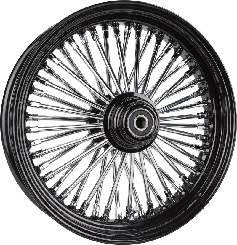 Harddrive Front Spoke Wheels - 48-SPK SD Black 16x3.5 Flst-HUB 25m AXL 00 LTR — Harley-Davidson (2000-2026)