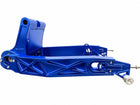 VTWIN BIKERS Performer Billet Swing Arm — Harley-Davidson Softail 2018-2026, Blue Anodized